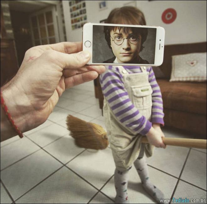 Quem imaginaria que os filmes se encaixa bem no mundo real (25 fotos) 23
