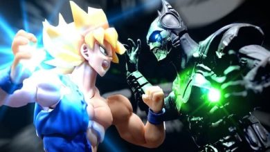 Stop motion - Goku Vs Batman 8