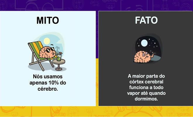 12 mitos sobre o corpo humano