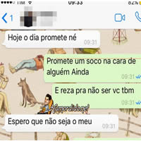 Quando a pessoa não está animado como você