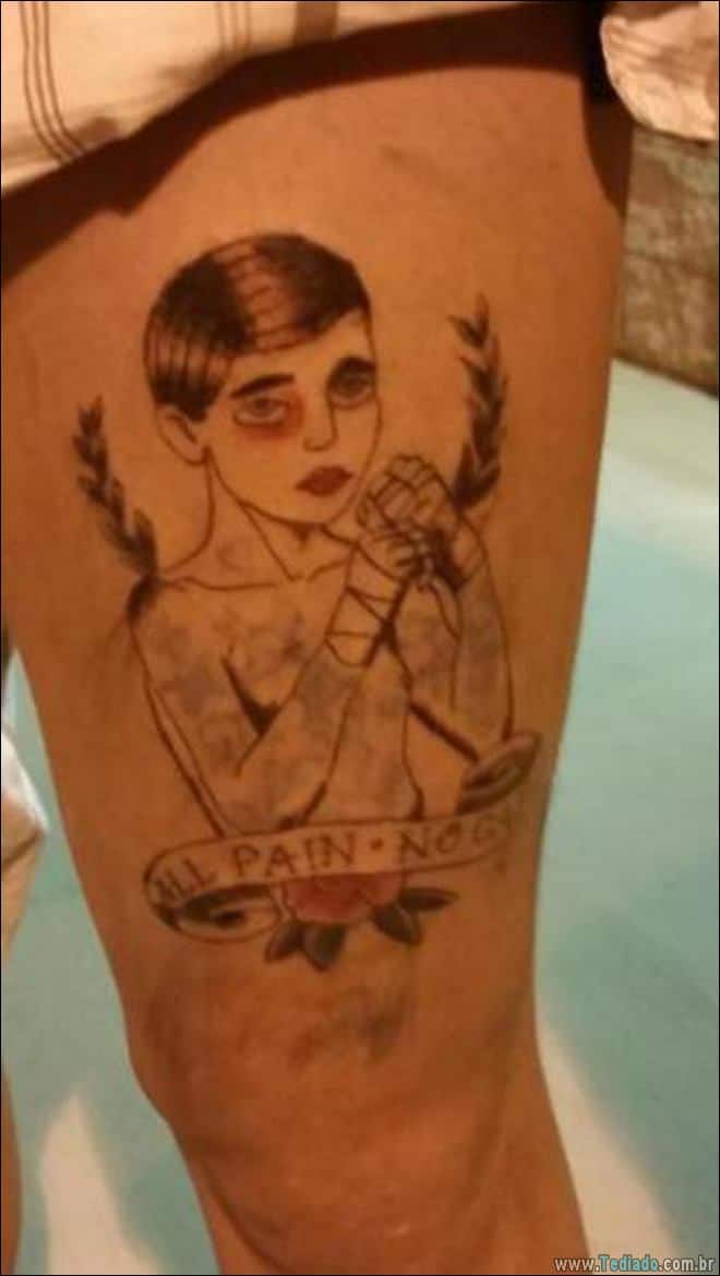 24 Tatuagens feias e estranhas já feitas 7