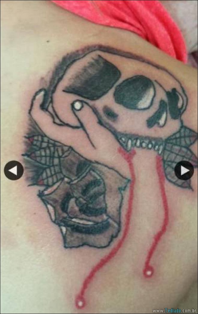 24 Tatuagens feias e estranhas já feitas 8