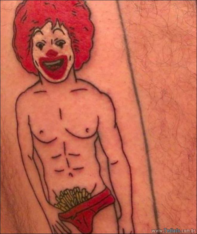 24 Tatuagens feias e estranhas já feitas 11