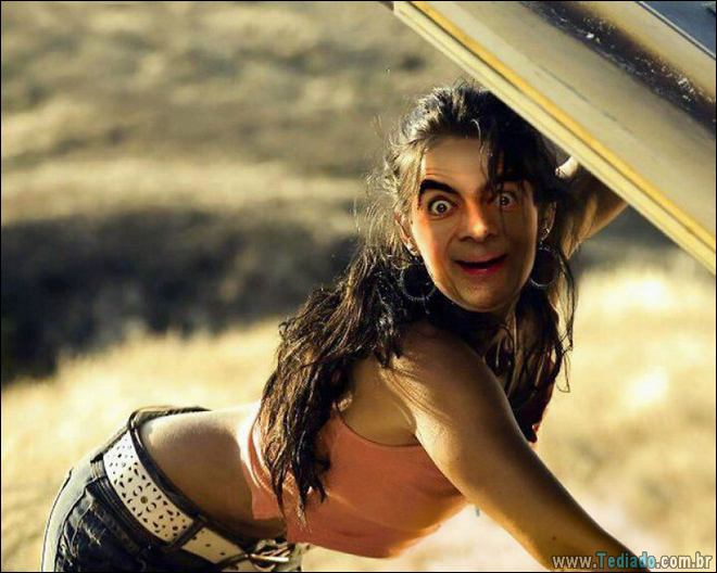 As pessoas estão photoshopado o Mr. Bean nas coisas, e é absolutamente divertido (20 fotos) 8