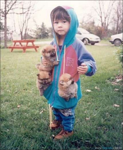 25 fotos que mostram por que cada criança deve ter um animal de estimação 6