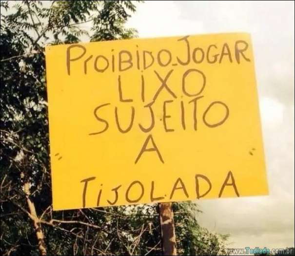40 melhores placas e avisos de todos os tempos 28