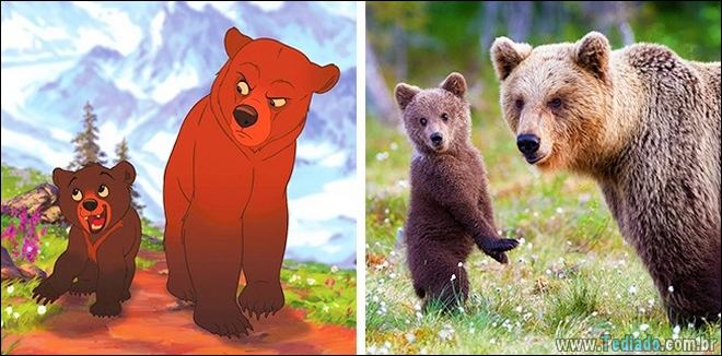 14 animais que são cópias exatas dos nossos personagens animados favoritos 7
