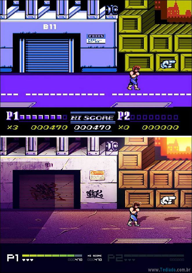 Um toque moderno em jogos clássicos do Nintendo (5 fotos) 4