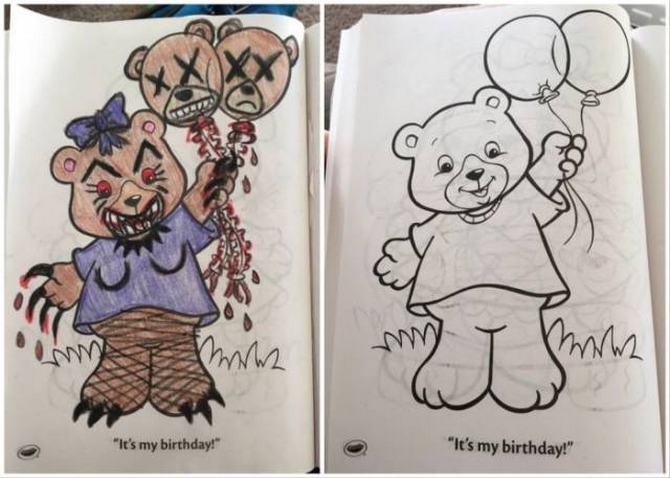 É por isso que livros de colorir não são para os adultos (24 fotos) 1