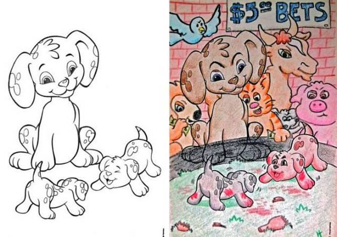É por isso que livros de colorir não são para os adultos (24 fotos) 12