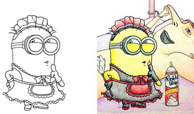 É por isso que livros de colorir não são para os adultos (24 fotos) 13