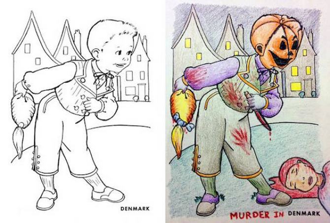 É por isso que livros de colorir não são para os adultos (24 fotos) 22