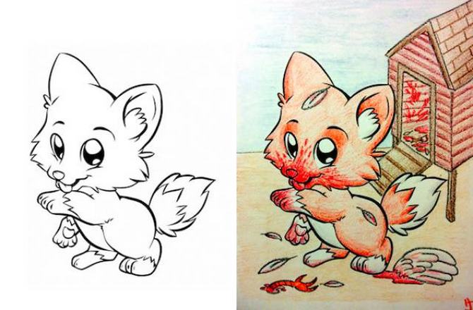 É por isso que livros de colorir não são para os adultos (24 fotos) 23