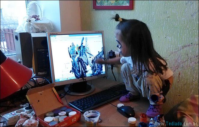 28 fotos divertidas que mostram o que acontece quando crianças ficar sozinhas 9