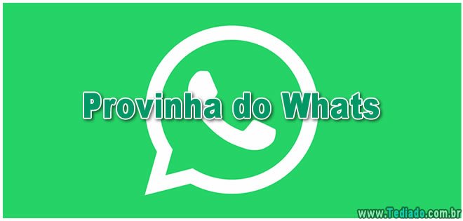 Provinha do Whats