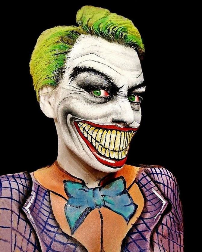 Artista gasta 12 horas para criar essas ilusões torcidas em seu rosto (19 fotos) 7