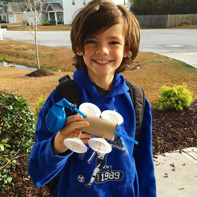 27 crianças que surpreenderam seus pais com suas invenções de gênio 15