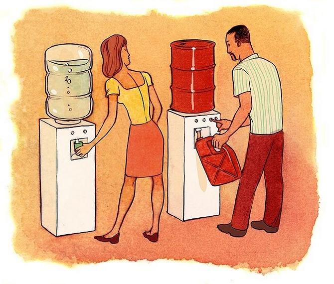 20 ilustrações poderosas mostrando o outro lado do mundo 17