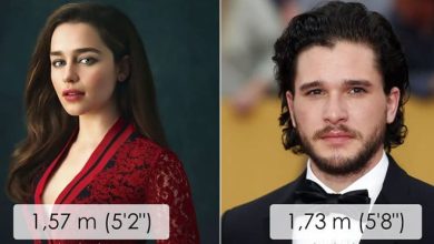 Qual é a altura dos atores da série Games of Throne 27