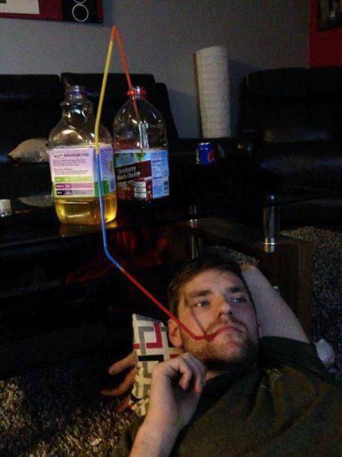 Você não pode ficar mais preguiçoso do que isso! (33 fotos) 27