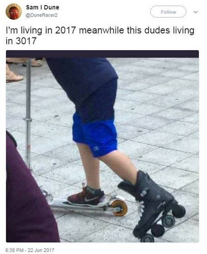 Algumas pessoas já não vivem no presente estão longe no futuro! (25 fotos) 23