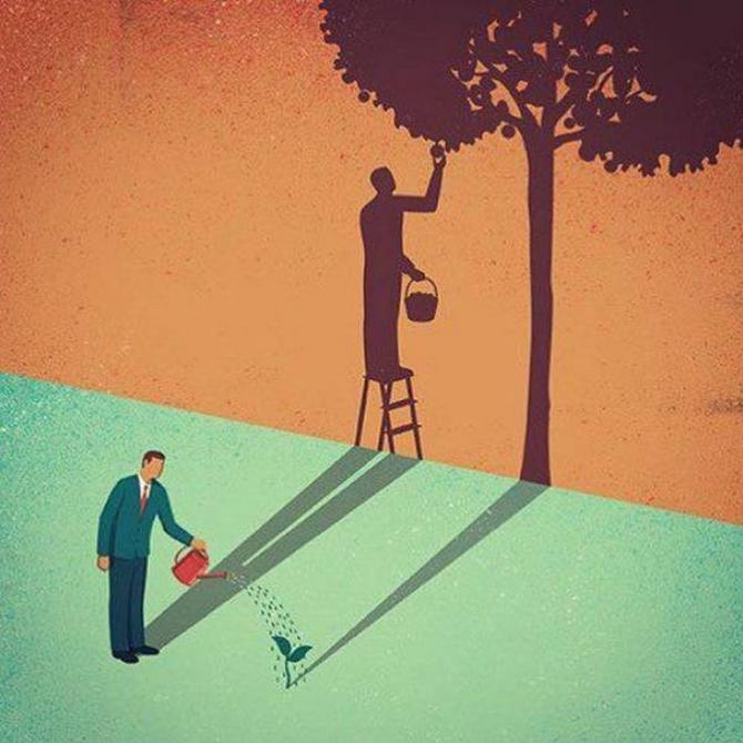 Às vezes, a verdade da vida pode ser exibida com uma imagem simples (31 fotos) 23