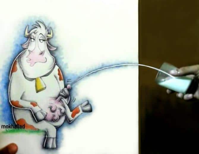 Mokhallad Habib é um farmacêutico que combinar desenhos com a vida real para fazer outras pessoas sorrir (20 fotos) 6