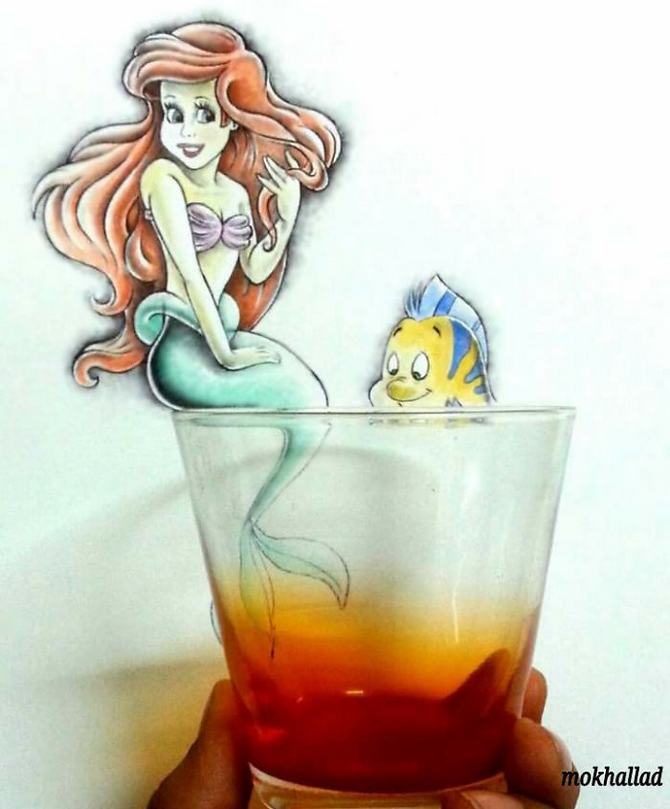 Mokhallad Habib é um farmacêutico que combinar desenhos com a vida real para fazer outras pessoas sorrir (20 fotos) 12