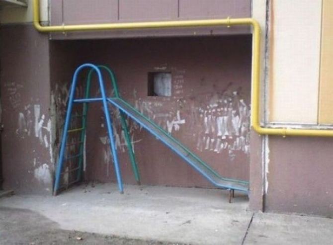 18 playgrounds mais estranho que você pode encontrar 13