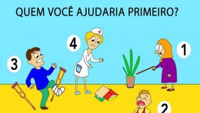 Quem você ajudaria primeiro? 5