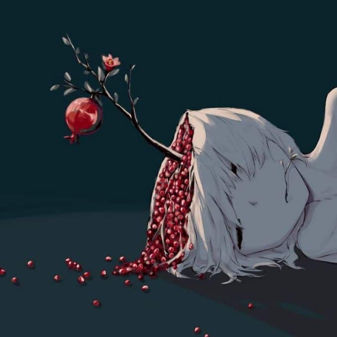 Ilustrações poderosas por artista japonês que o fará pensar (40 fotos) 13 Ilustrações poderosas por artista japonês que o fará pensar (40 fotos) 13