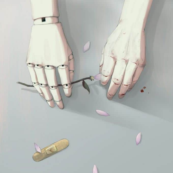 Ilustrações poderosas por artista japonês que o fará pensar (40 fotos) 38 Ilustrações poderosas por artista japonês que o fará pensar (40 fotos) 38