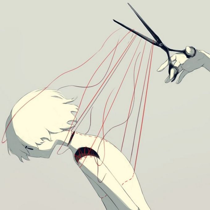 Ilustrações poderosas por artista japonês que o fará pensar (40 fotos) 39 Ilustrações poderosas por artista japonês que o fará pensar (40 fotos) 39