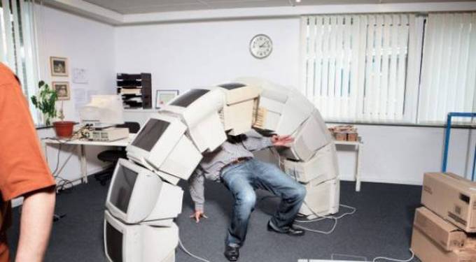 Diversão no trabalho (19 fotos) 3