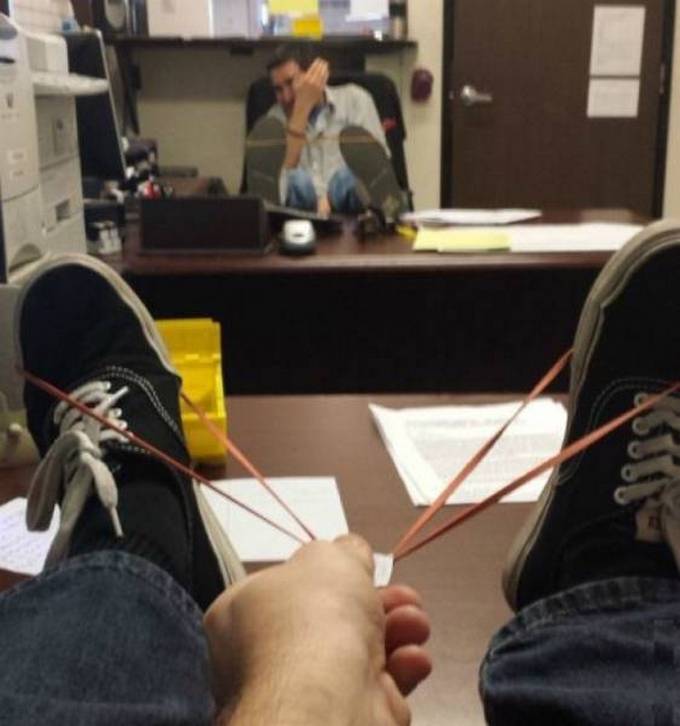 Diversão no trabalho (19 fotos) 9