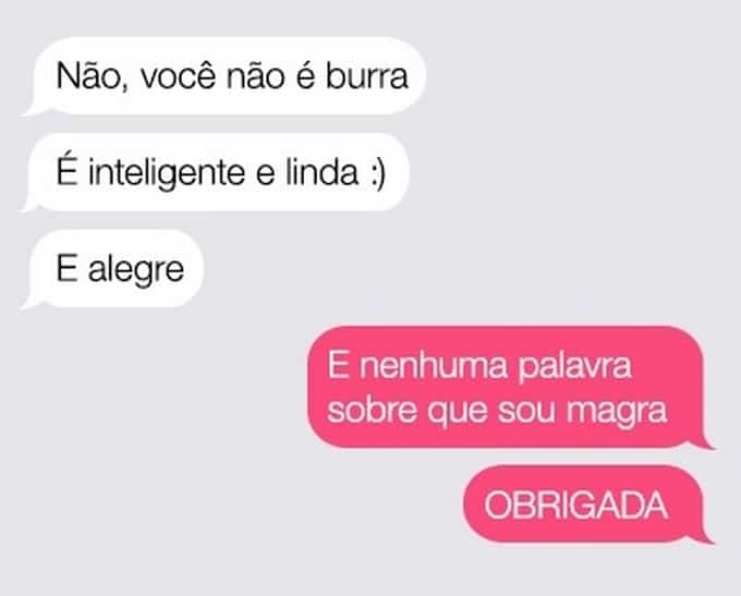 19 mensagens de texto de mulheres que podem ficar tranquilas com o nível do seu senso de humor 15