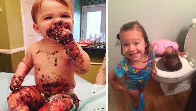 A felicidade das crianças depois de fazer sua arte (28 fotos) 36