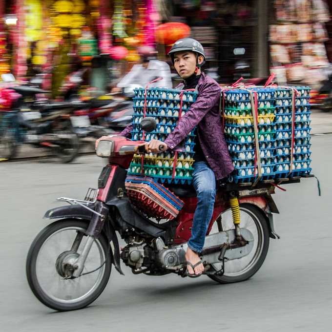 13 métodos de transporte louco de todo o mundo 9