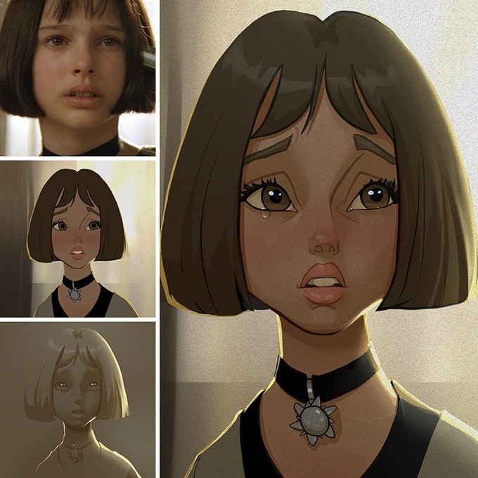 Este artista transforma personagens de filmes em desenhos animados (14 fotos) 12
