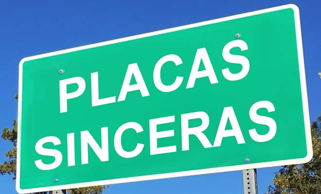 Placas Sinceras (30 fotos)