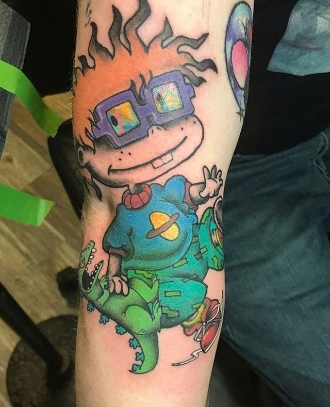 25 pessoas que transformaram memórias de infância em tatuagens dignas de serem premiadas 8