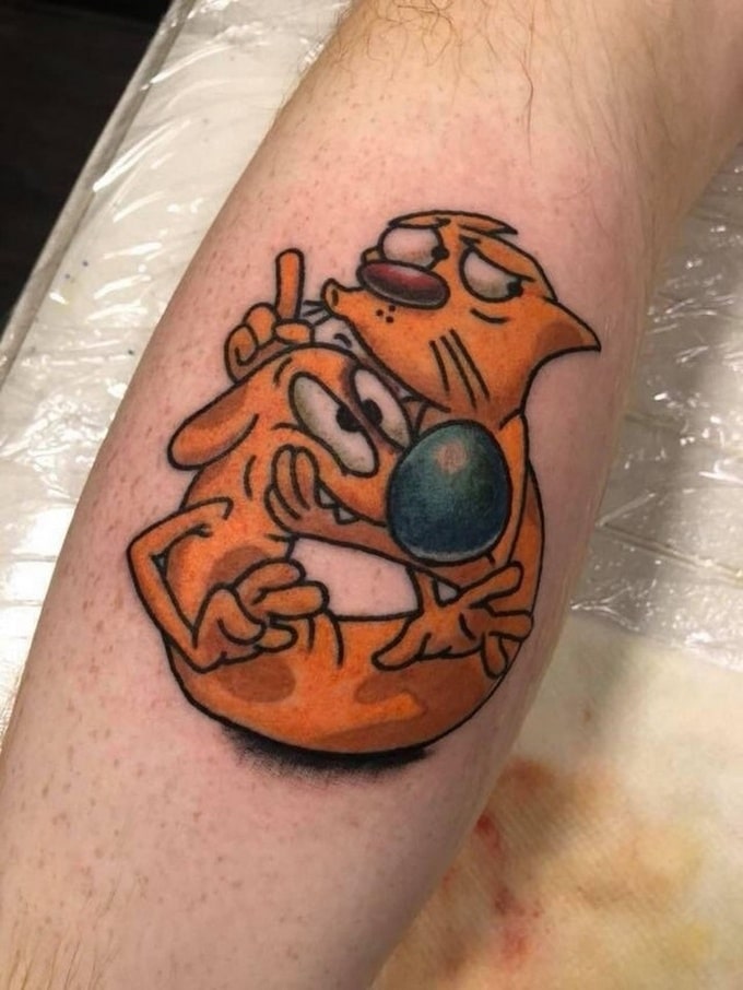 25 pessoas que transformaram memórias de infância em tatuagens dignas de serem premiadas 9