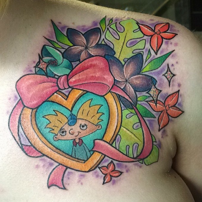 25 pessoas que transformaram memórias de infância em tatuagens dignas de serem premiadas 11