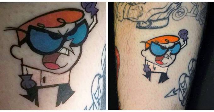 25 pessoas que transformaram memórias de infância em tatuagens dignas de serem premiadas 12