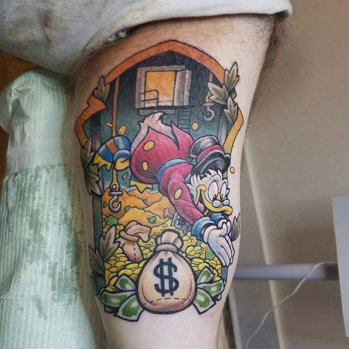 25 pessoas que transformaram memórias de infância em tatuagens dignas de serem premiadas 15
