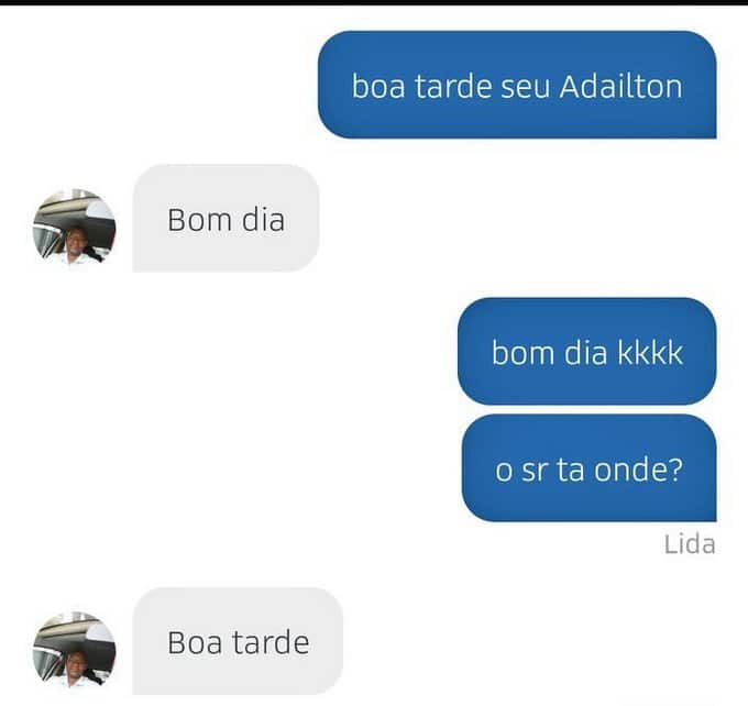 30 prints de conversar entre motorista de Uber e seus clientes 17