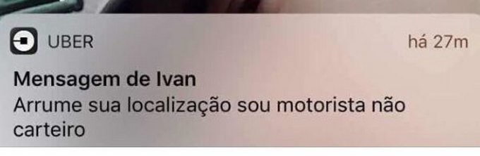 30 prints de conversar entre motorista de Uber e seus clientes 28
