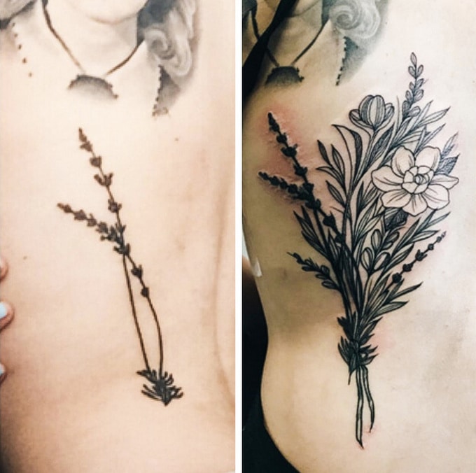 Qualquer tatuagem ruim pode ser transformada em uma pequena obra-prima (17 fotos) 2