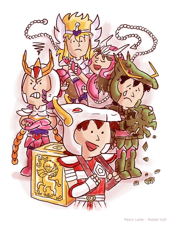 O que seriam dos Cavaleiros do Zodíaco se os deuses fizessem as pazes? 1