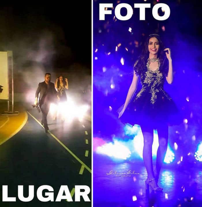 Há uma grande diferença entre uma foto e um lugar onde ela foi tirada (46 fotos) 1